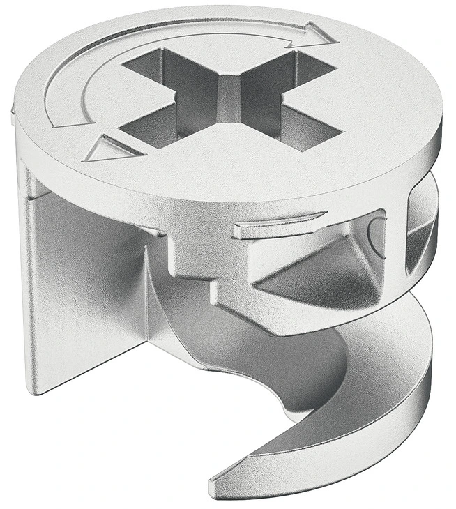 Корпус стяжки Hafele Minifix 12 мм Хром