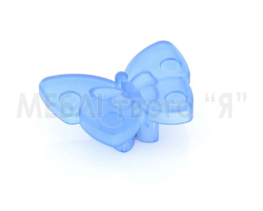 Меблева ручка Poliplast РП-28 Синій прозорий