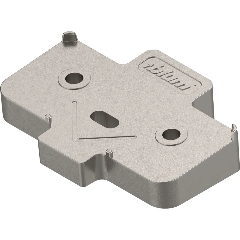 Кутова підкладка Blum +5° висота 6,0мм 171A5070 W-DIST V50 NI Нікель - 2