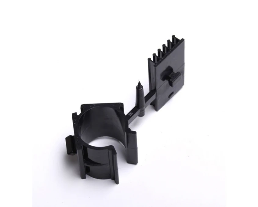 Кліпса Scilm для пластикової ніжки для дерев'яного цоколя Чорний