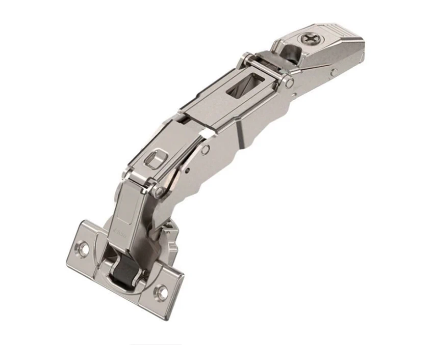 Завіса Blum накладна з нульовим входженням дверей 155⁰ 70T7550,TLMB V25 NI Нікель