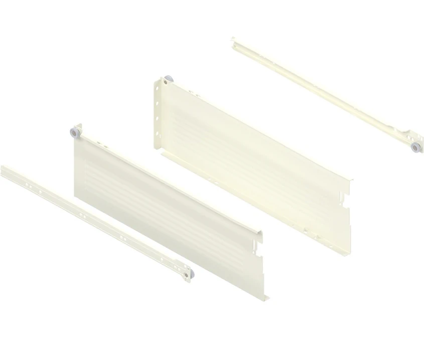 Боковина для напрямних Blum METABOX 320K5000C MX MP R901 L-500мм К-118мм частк. висування Крем-білий