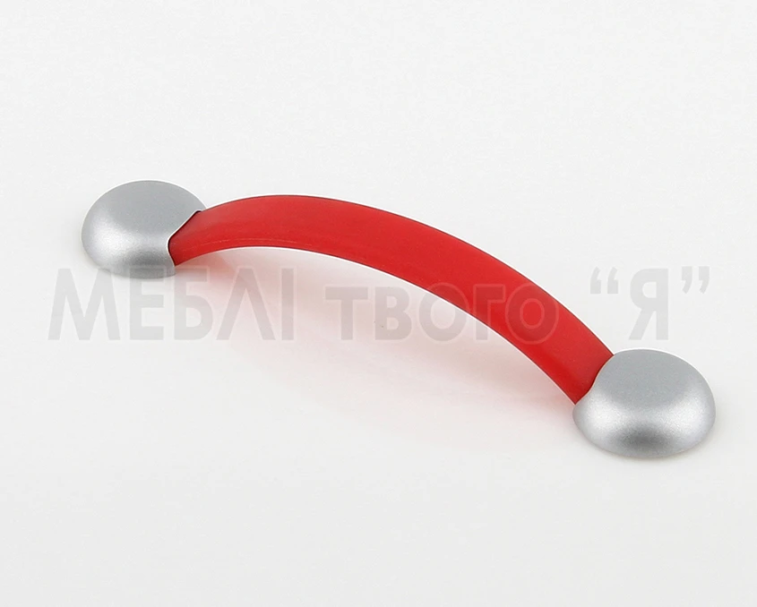 Меблева ручка Poliplast РП-16 м'яка Червоний