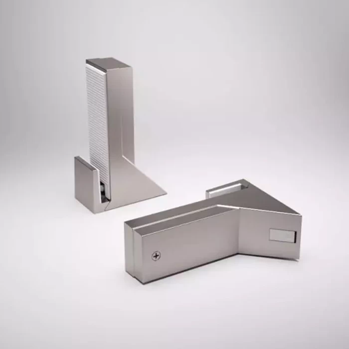 Полицетримач Italiana Ferramenta Kalabrone під товщину 8-30мм Нікель