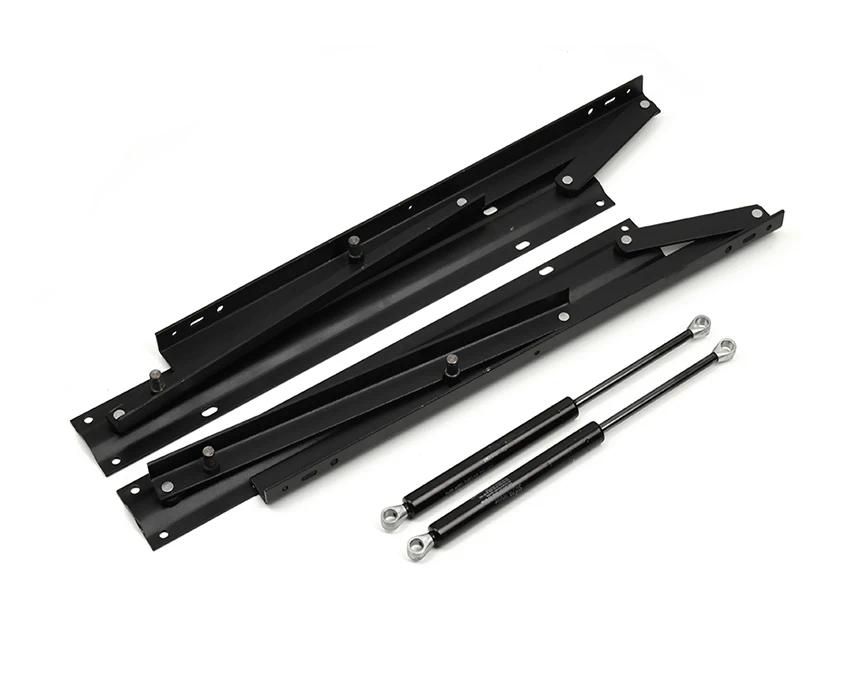 Підйомний механізм для ліжка Suspa 850N навантаження 85 кг Чорний