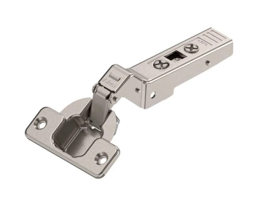 Завіса Blum кутова накладна +30⁰ кут відкривання 95⁰ 78A9556,T MB30+ V50 NI Нікель