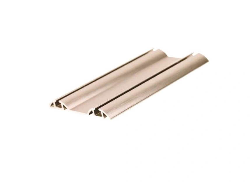 Напрямна нижня до розсувної системи Rolla  5,1м Золото світле