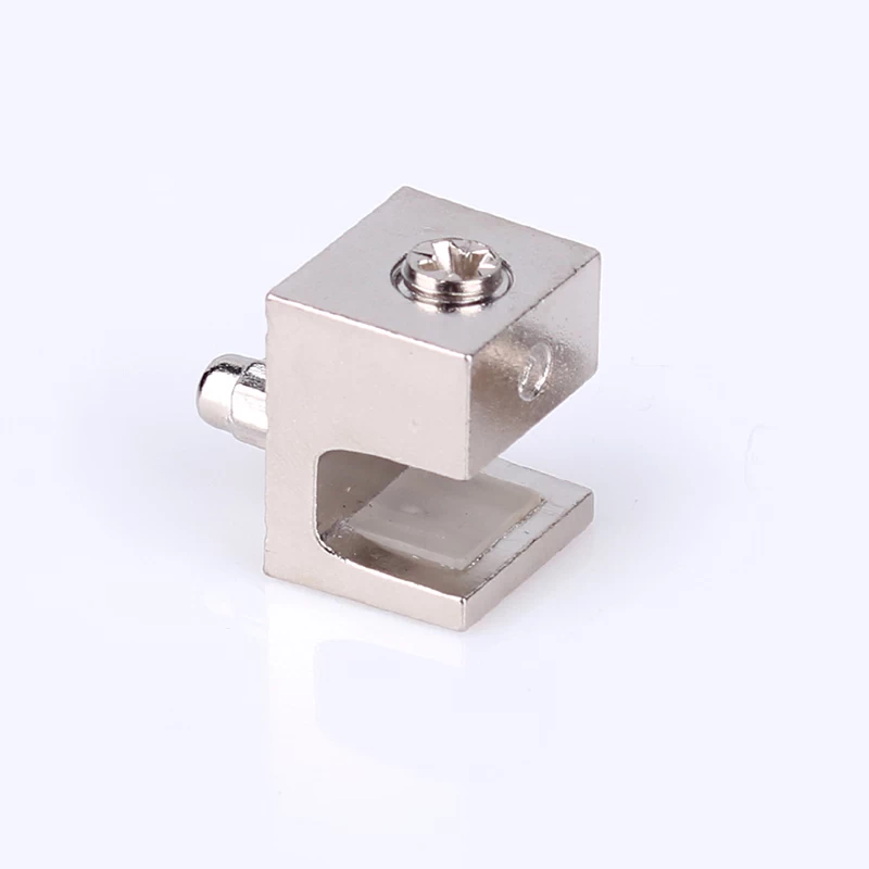 Полицетримач для скла Italiana Ferramenta під товщину 5-6мм KRISTAL Нікель