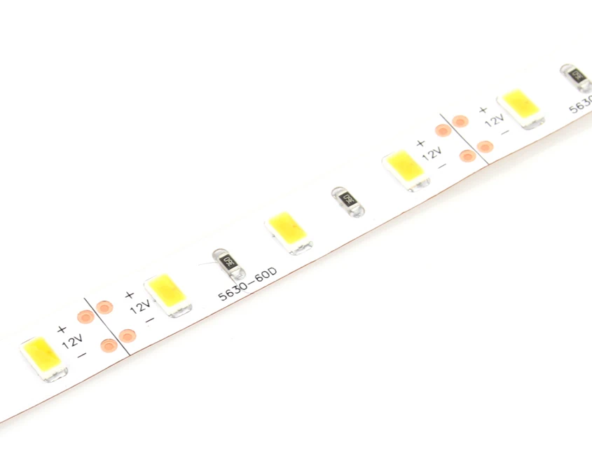 Світлодіодна стрічка M5630 60д,м Білий теплий