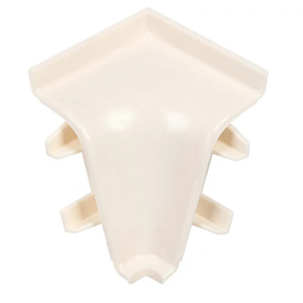 Для плінтуса LuxeForm 118 Кут зовнішній 90*  11509 Білий