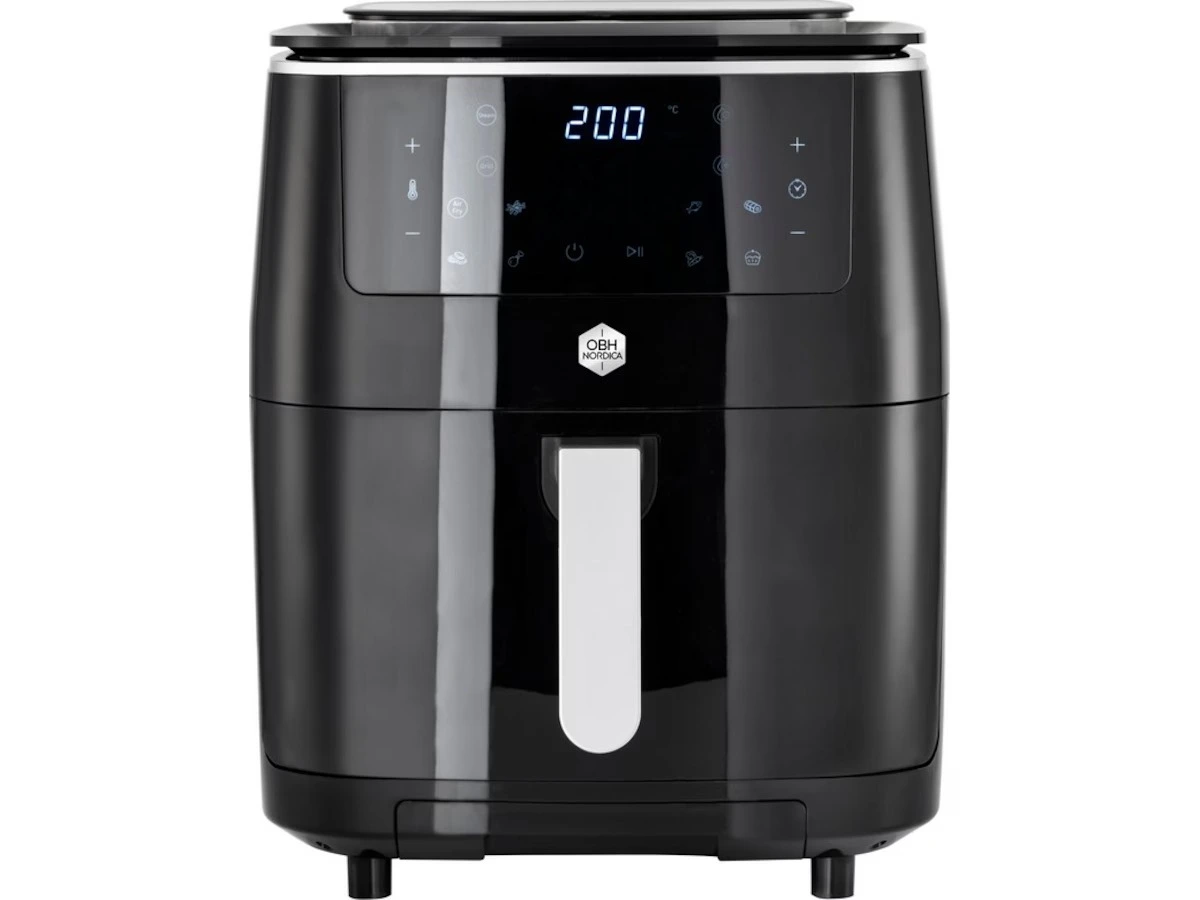 Мультипіч OBH Nordica Easy Fry&Steam Black, 17000Вт, чаша-6.5л, сенсорне керув., від 80°C до 200°C,
