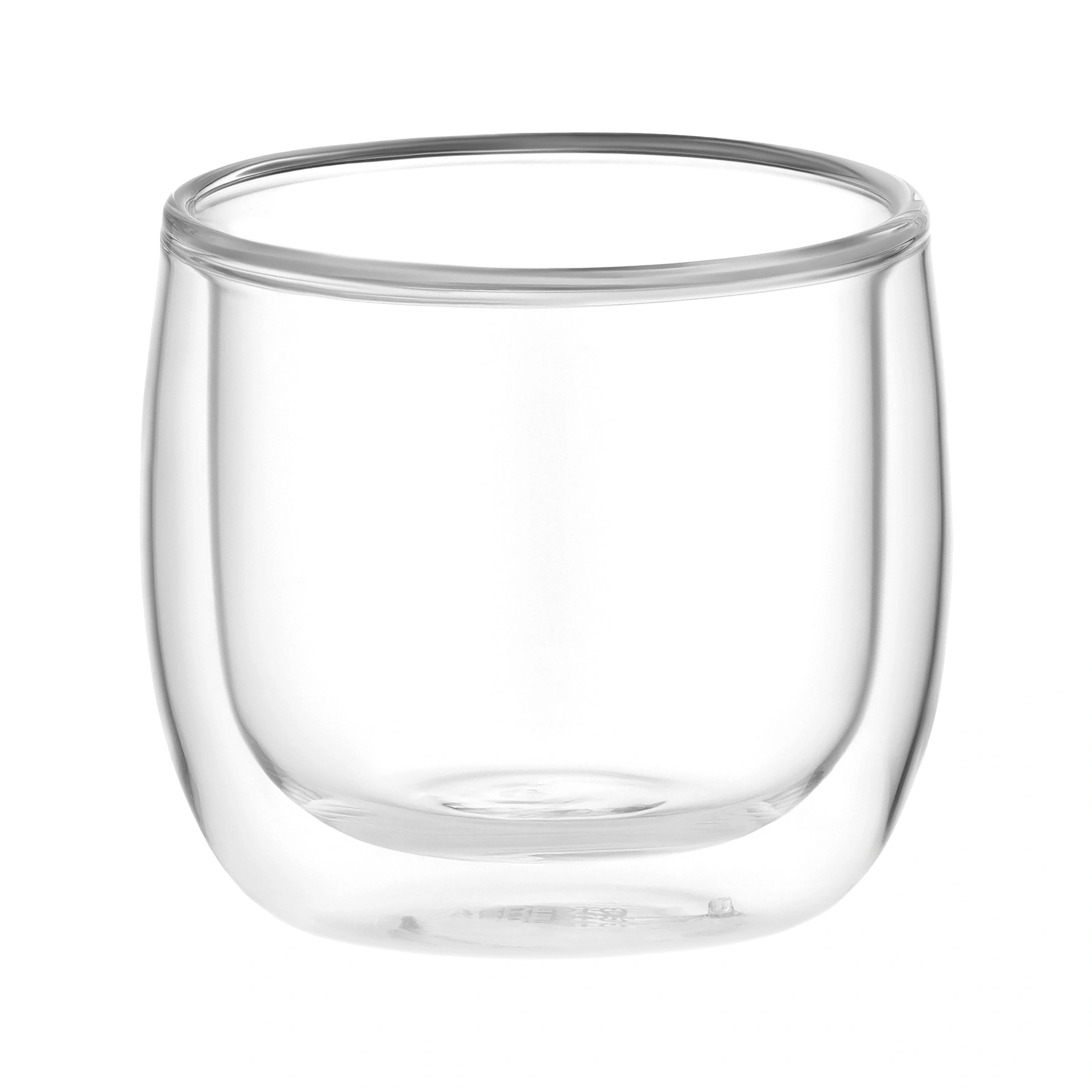 Набір чашок з подвійними стінками Ardesto, 260мл, 2шт, боросилікатне скло, прозорий - 2