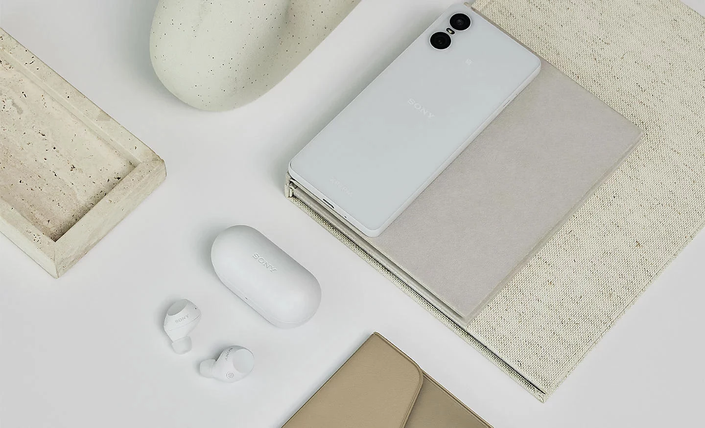 Навушники TWS Sony WF-C710N BT 5.3, ANC, IPX4, SBC, AAC, Mic, Білий - 2