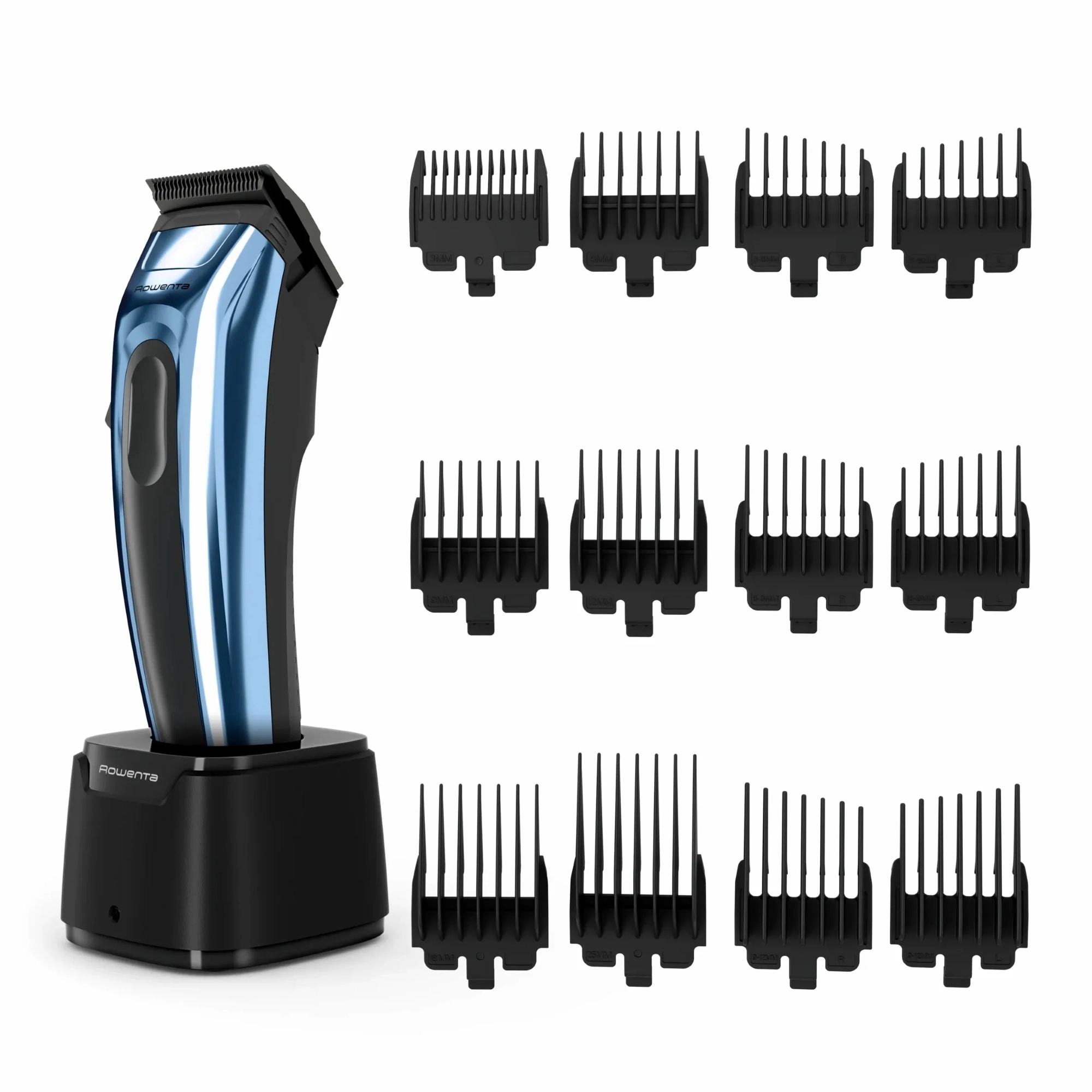 Машинка для стрижки Rowenta Barber Experience, для голови, мережа+акум., роторний мотор DC, насадок-