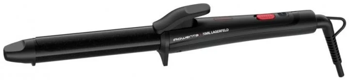 Плойка Rowenta x Karl Lagerfeld Curling Tong, 47Вт, D -25mm, >200С, кераміка, турмалін, чорний - 2