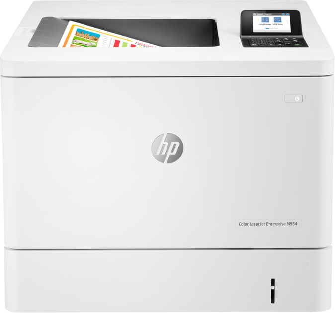 Принтер А4 HP Color LaserJet Enterprise M554dn