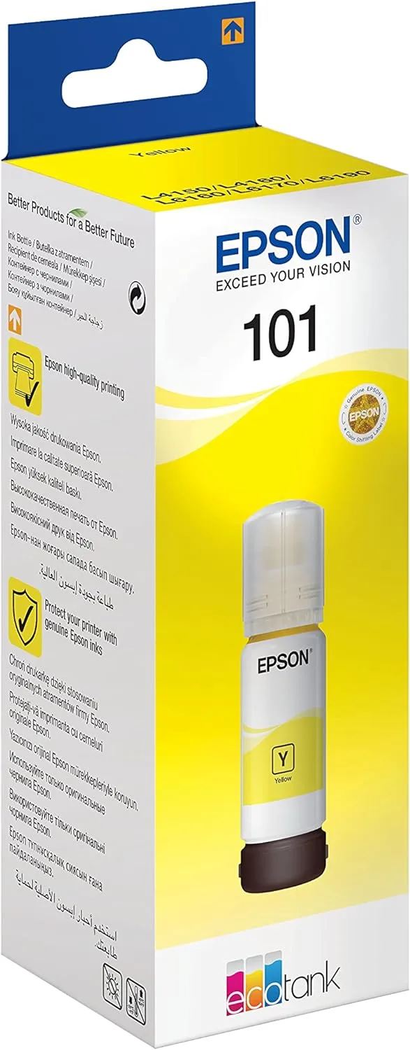 Контейнер з чорнилом Epson 101 EcoTank L14150/L4150/L4160/L4260/L4267/L6160/L6170/L6190/L6270/L6290