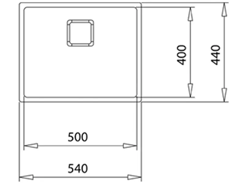 Кухонна мийка Teka - FLEXLINEA RS15 50.40 115000046 - 2