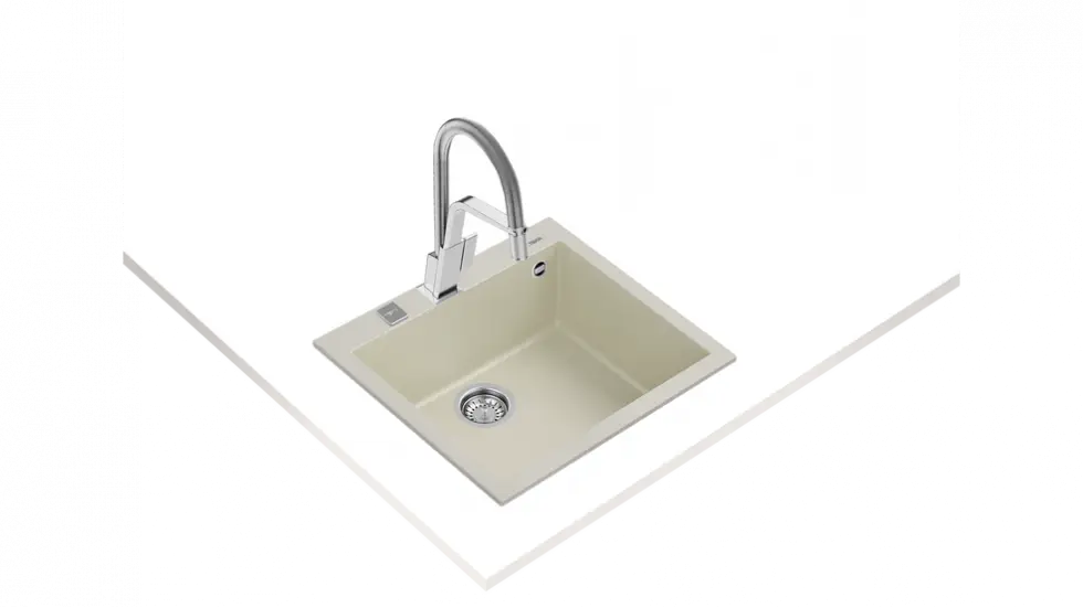 Кухонна мийка Teka - FORSQUARE 50.40 TG КРЕМ 115230008 - 2