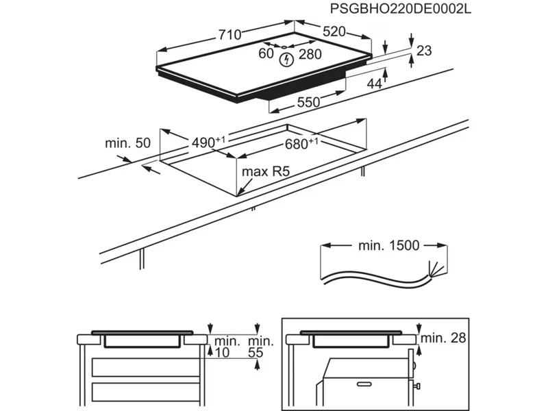 Варильна поверхня Electrolux - EIS77453 - 2
