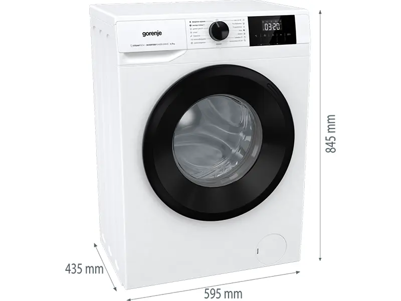 Пральна машина Gorenje - W 3 NGPI 62 SBS/UA - 2