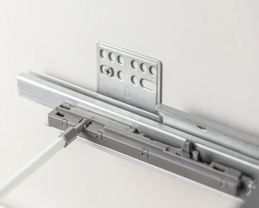 Висувна система GTV AXIS PRO Push to Open H-200мм L-450мм Антрацит - 2